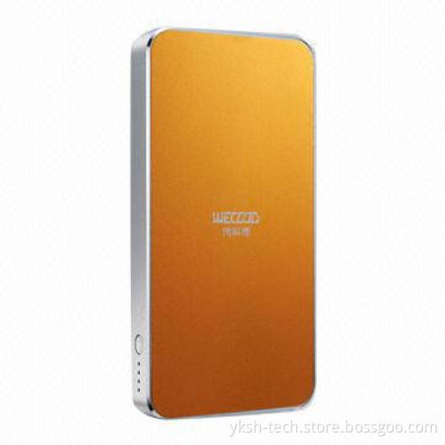Power Bank, Suitable for iPhone 4, with 4,600mAh Battery Capacity, Comes in Yellow Color